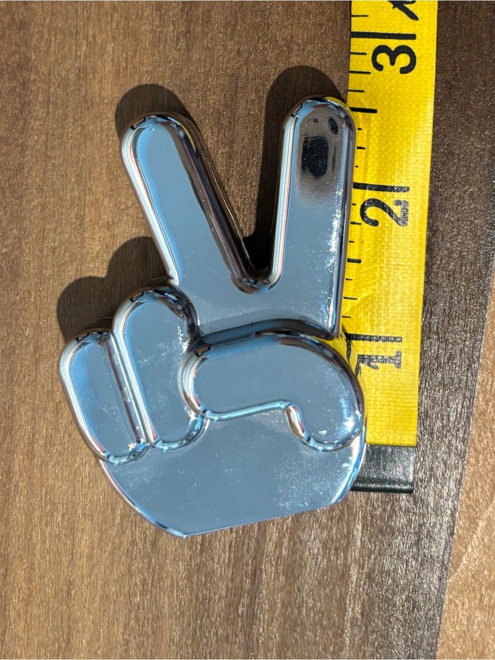 UMBRA Peace Photo Holder Paperweight Desk Accent Peace Sign - Picture 10 of 10